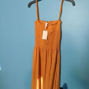 H&M Dark Yellow Sundress